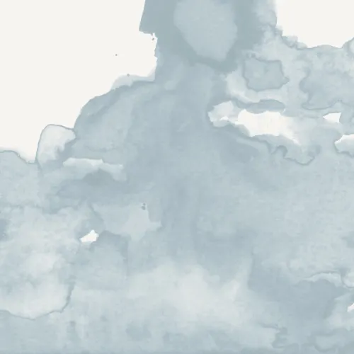 Luminosity Peint à la main bleu abstrait aquarelle papier peint panoramique