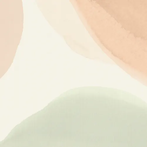 Pastel Calming Watercolor Shapes Abstract Mural