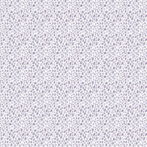 Lilac Watercolor Paint Spot Pattern Wallpaper Mural