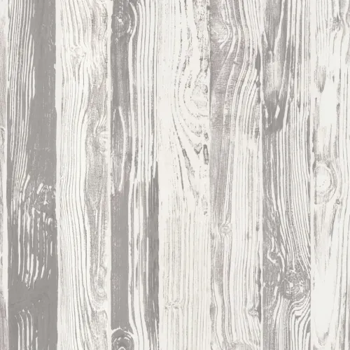 Neutral Printed Wood Panel Effect Wallpaper Mural