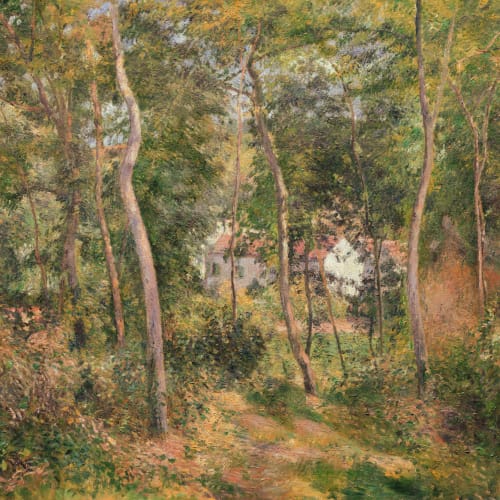 Classic Woodland Oil Painting Mural - Hovia