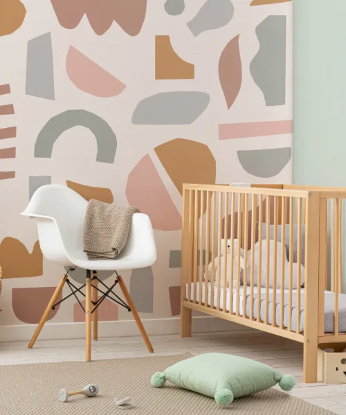 6 idee di carta da parati unisex per la cameretta dei bambini