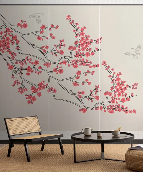 9 idee di stile per carta da parati e decorazioni giapponesi
