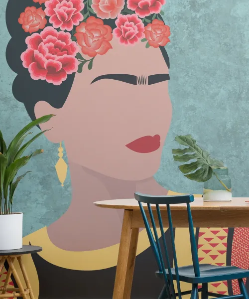 7 Mexican Floral Wallpaper Designs Inspired By Frida Khalo